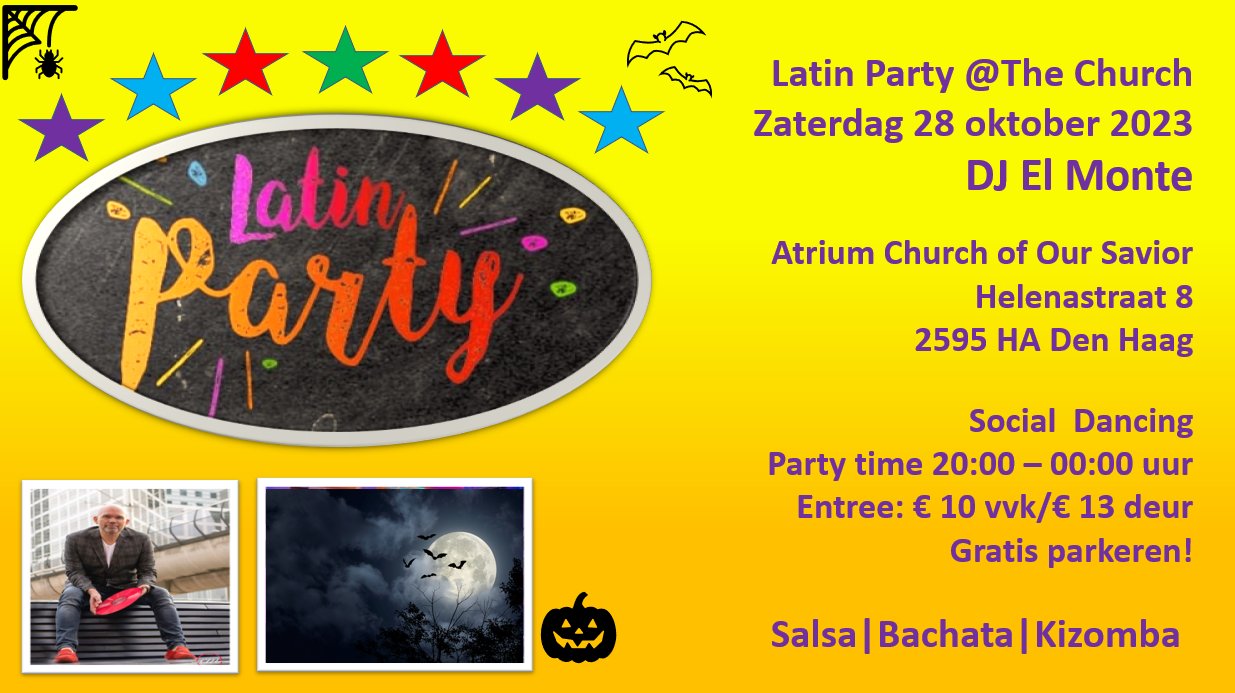 Latin Party: Halloween Editie! | De Ultieme Salsa, Bachata & Kizomba Avond
