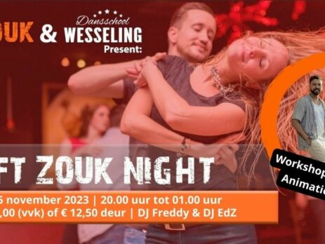 Delft Zouknight @Dansschool Wesseling, Delft
